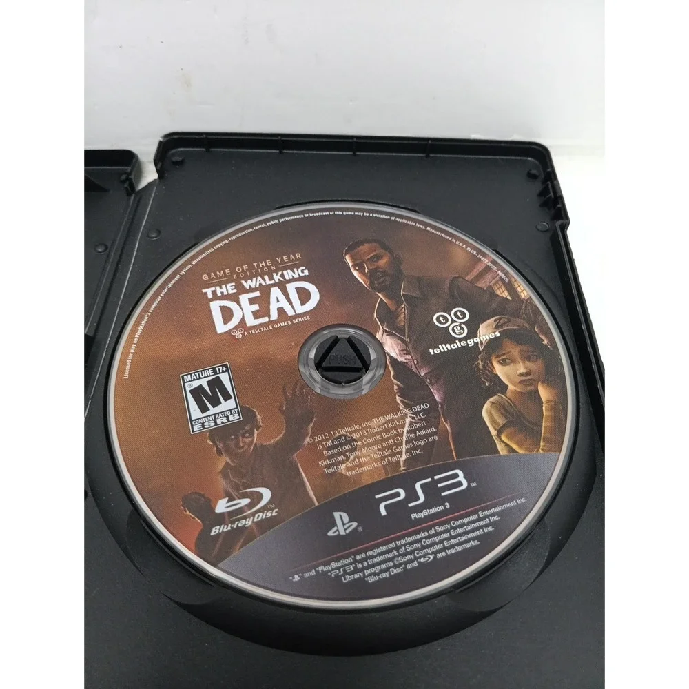 Playstation 3 Walking Dead Game Of The Year Edition
